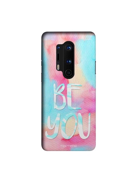 

macmerise Blue & Pink Be You OnePlus 8 Pro Back Case