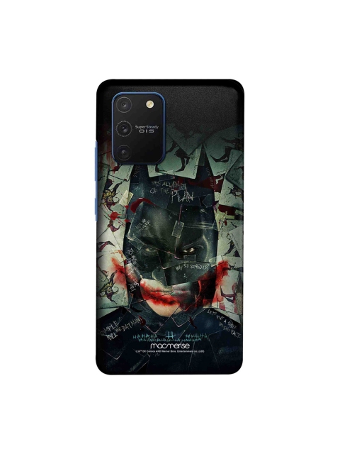 

macmerise Black & Red DC Comics Bat Joker Graffiti Samsung Galaxy S10 Lite Back Case
