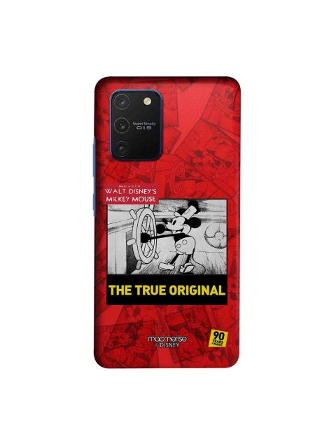 

macmerise Red & White Mickey Portrait Mode Samsung Galaxy S10 Lite Back Cover