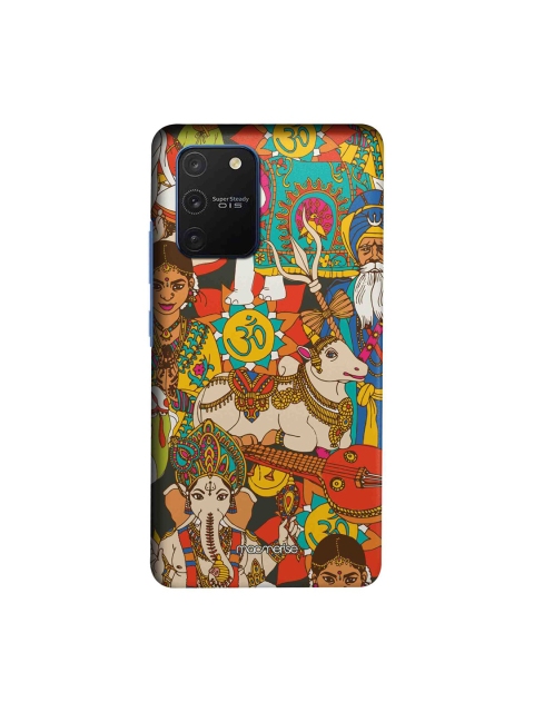 

macmerise Multicoloured Namaste India Samsung Galaxy S10 Lite Back Case, Multi