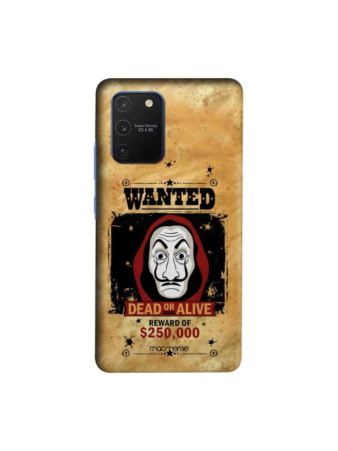 

macmerise Brown & Black Dead Or Alive Money Heist Samsung Galaxy S10 Lite Back Case