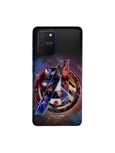 

macmerise Black & Blue Avengers Infinity World Samsung Galaxy S10 Lite Back Cover