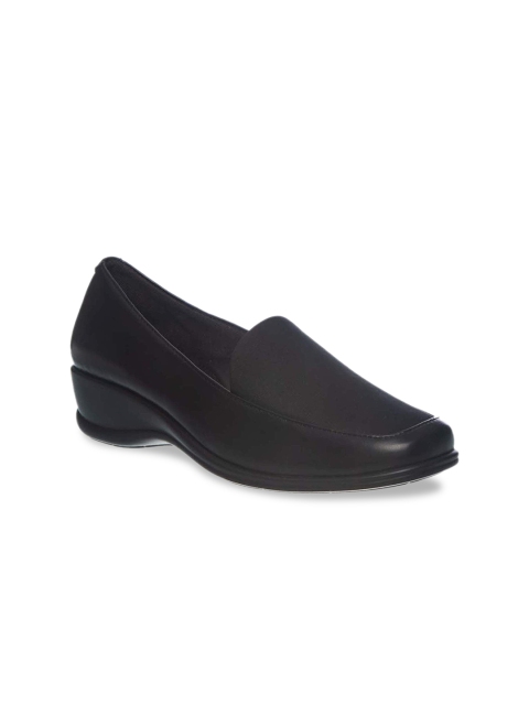 

Khadims Women Black Loafers