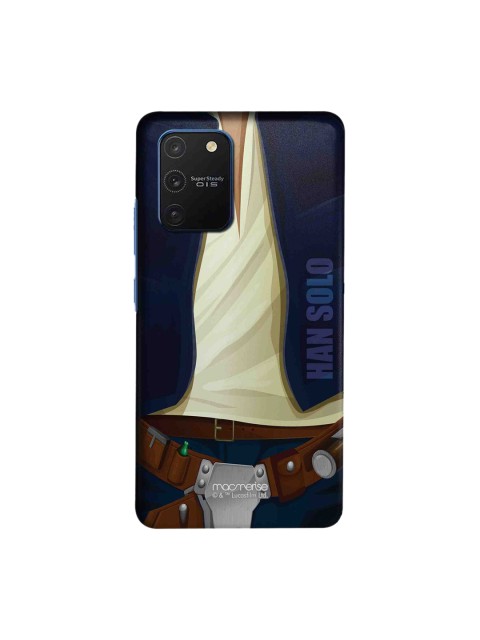 

macmerise Blue & Off-White Star Wars Attire Han Samsung Galaxy S10 Lite Back Case