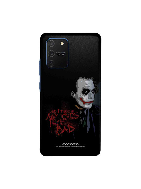 

macmerise Black & Red DC Comics Jokers Sarcasm Samsung Galaxy S10 Lite Back Case