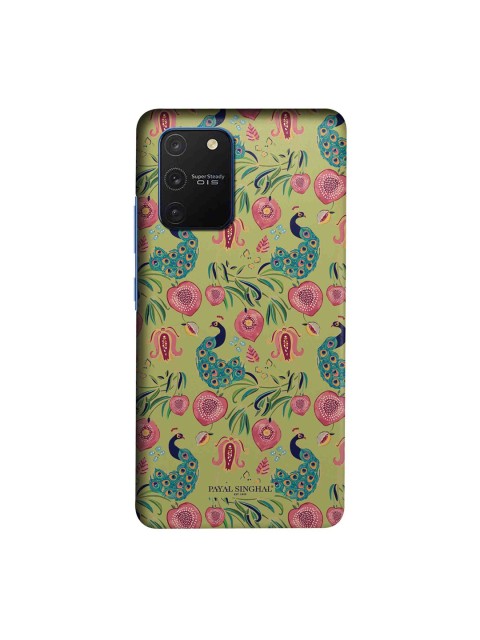 

macmerise Green & Pink Payal Singhal Anaar & Mor Olive Samsung Galaxy S10 Lite Back Cover
