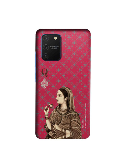 

macmerise Pink & Brown India Circus Ban Ja Rani Samsung Galaxy S10 Lite Back Case