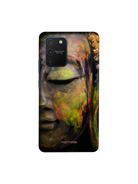 

macmerise Grey & Green Buddha Art Samsung Galaxy S10 Lite Back Case