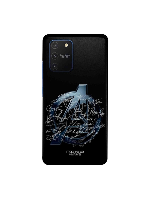 

macmerise Black & White Marvel Comics Avengers Nostalgia Samsung Galaxy S10 Lite Back Case