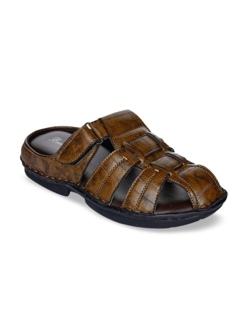 

Bruno Manetti Men Brown Fisherman Sandals