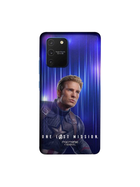 

macmerise Blue Marvel Comics One Last Mission Samsung Galaxy S10 Lite Back Case