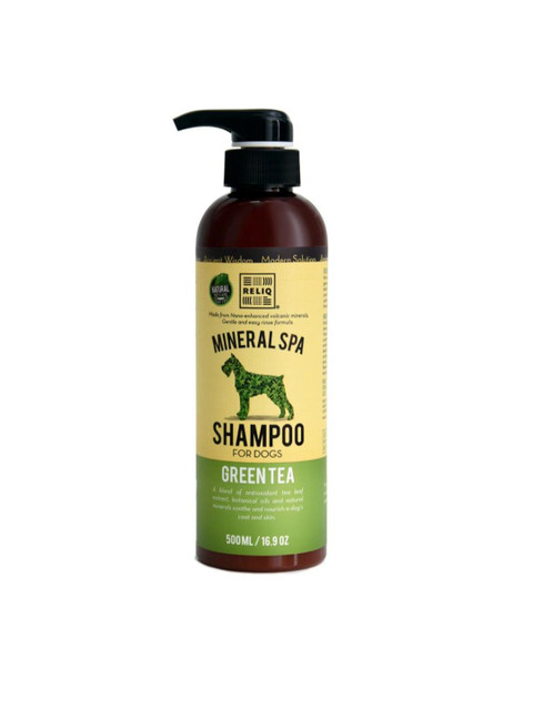 

Reliq Green Tea Mineral Spa Dog Shampoo 500 ml, Na