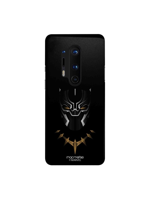 

macmerise Black & Gold-Toned Marvel Comics Minimalistic Panther OnePlus 8 Pro Back Case