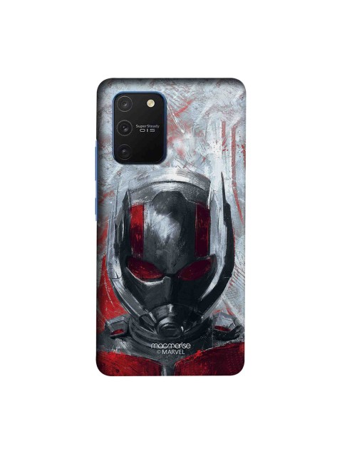

macmerise Grey & Red Marvel Comics Charcoal Art Antman Samsung Galaxy S10 Lite Back Case
