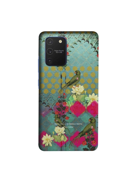 

macmerise Green & Pink India Circus Mitthu Miya Samsung Galaxy S10 Lite Back Case