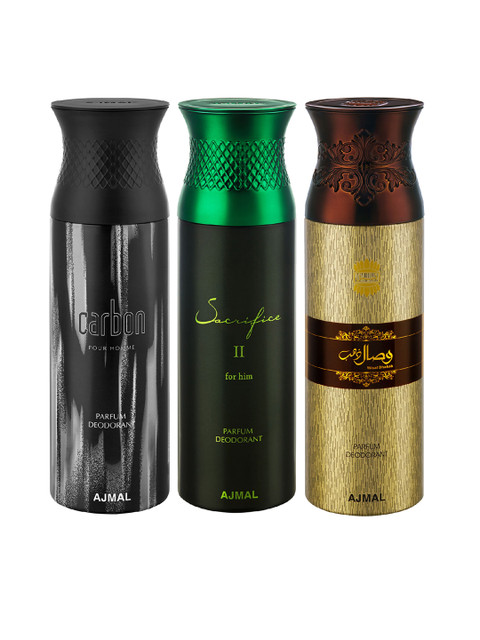 

Ajmal Unisex Set of 3 Deodorant, Multi