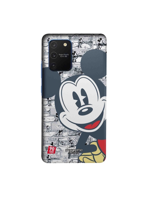 

macmerise Grey & Red Disney Mickey Comicstrip Samsung Galaxy S10 Lite Back Case