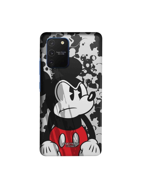 

macmerise Black & Red Grumpy Mickey Samsung Galaxy S10 Lite Back Cover