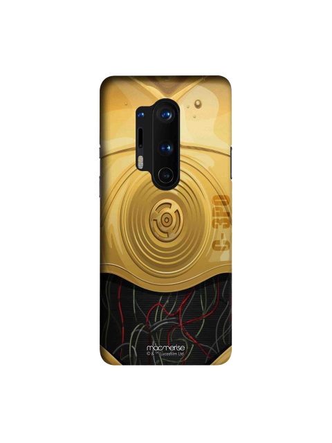 

macmerise Brown & Black Star Wars Attire C3PO OnePlus 8 Pro Back Case