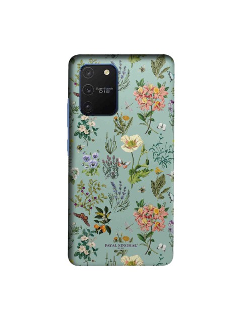 

macmerise Green & Pink Payal Singhal Titli Aqua Samsung Galaxy S10 Lite Back Case