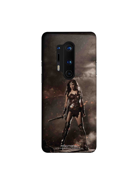 

macmerise Taupe & Black Lethal Wonderwoman OnePlus 8 Pro Back Case