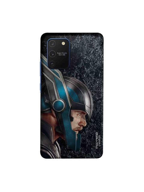 

macmerise Grey & Teal Blue Invincible Thor Samsung Galaxy S10 Lite Back Cover