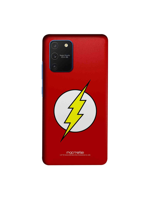 

macmerise Red & White Logo Flash Samsung Galaxy S10 Lite Back Case