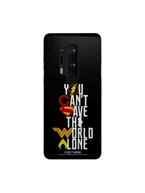 

macmerise Black & White Justice League Motto OnePlus 8 Pro Back Case