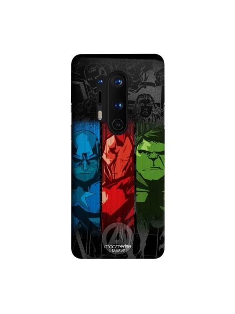 

macmerise Black & Red Marvel Comics Avengers Sketch OnePlus 8 Pro Back Case
