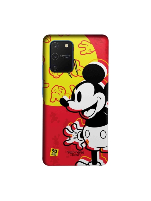 

macmerise Yellow & Red Disney Mickey Samsung Galaxy S10 Lite Back Case