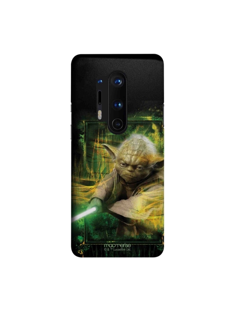 

macmerise Black & Green Star Wars Furious Yoda OnePlus 8 Pro Back Case