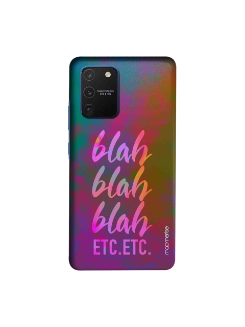 

macmerise Magenta & Green Blah Blah Samsung Galaxy S10 Lite Back Case