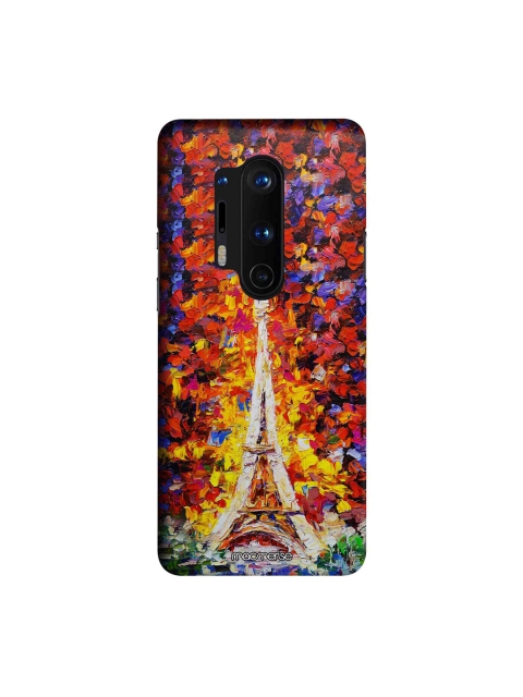 

macmerise Purple & Red Artistic Eifel OnePlus 8 Pro Back Case
