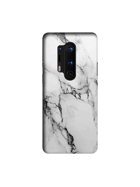 

macmerise White & Grey Marble Luna OnePlus 8 Pro Back Case