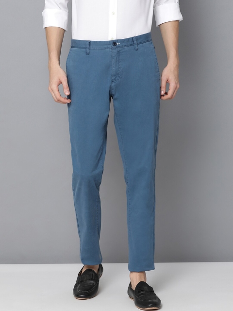 

GANT Men Blue Regular Fit Solid Chinos