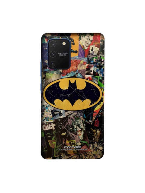 

macmerise Black & Yellow DC Comics Bat Samsung Galaxy S10 Lite Back Case