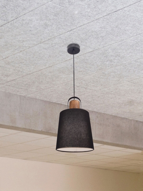 THE LIGHT STORE Black Solid Hanging Light