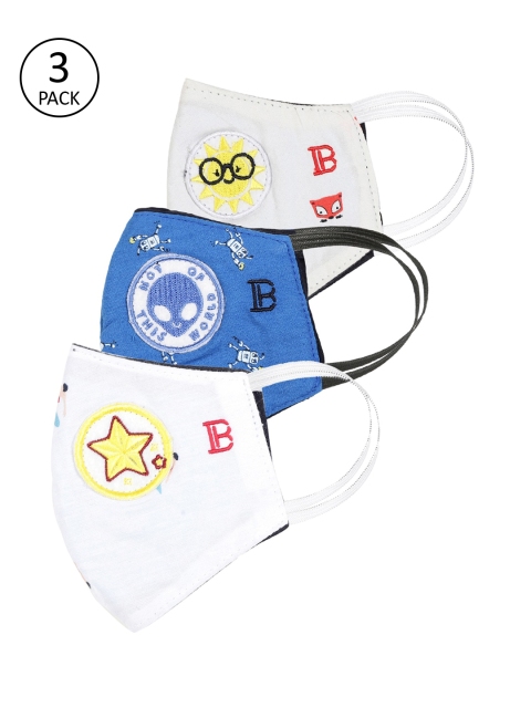 

Bene Kleed Kids Unisex Anti Bacterial Reusable Outdoor Masks, Multi
