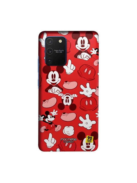 

macmerise Red & White Disney Mickey Classic Samsung Galaxy S10 Lite Back Case