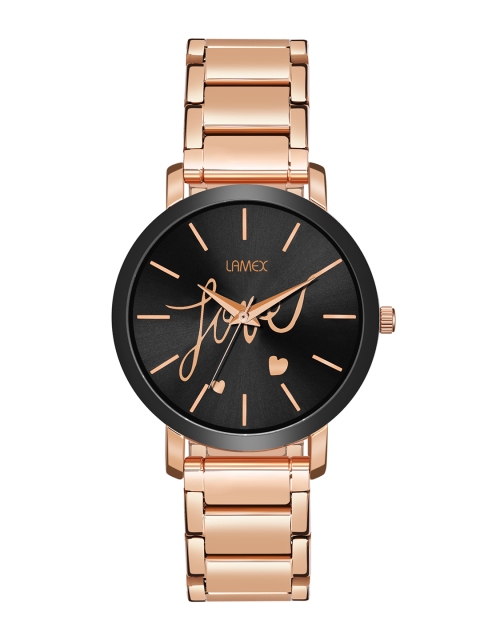 

LAMEX Women Black Analogue Watch CASTORDLX-12002
