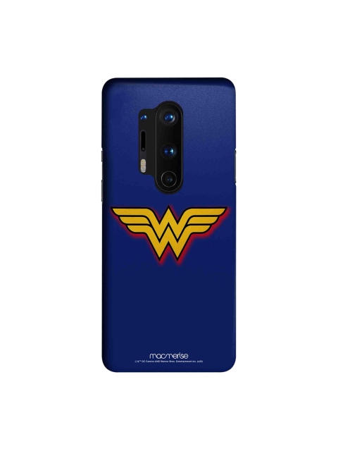 

macmerise Blue & Yellow Logo Wonder Woman OnePlus 8 Pro Back Case