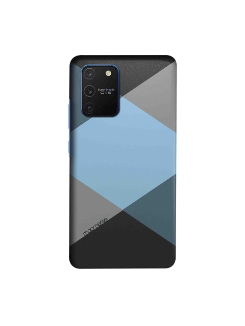 

macmerise Black & Blue Criss Cross Blugrey Samsung Galaxy S10 Lite Back Case