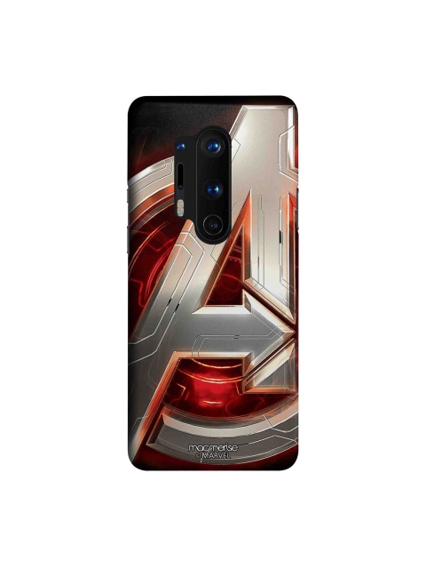 

macmerise Red & Grey Marvel Comics Avengers Version 2 OnePlus 8 Pro Back Case