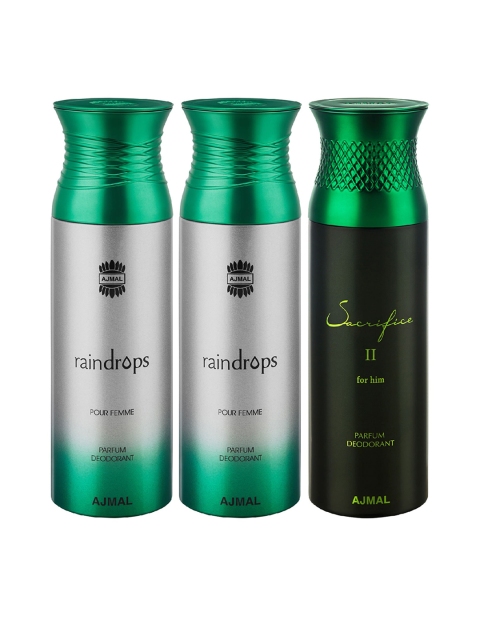 

Ajmal Pack of 3 Deodorants, Multi
