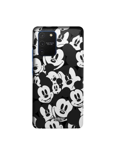 

macmerise Black & White Disney Mickey Smileys Samsung Galaxy S10 Lite Back Case