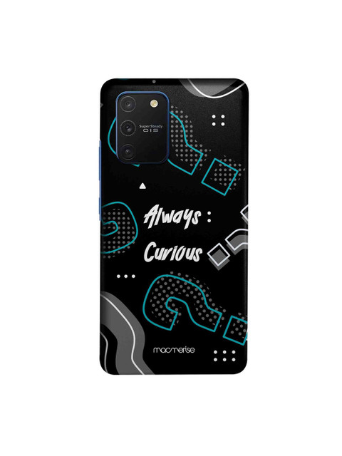 

macmerise Black & White Always Curious Samsung Galaxy S10 Lite Back Case