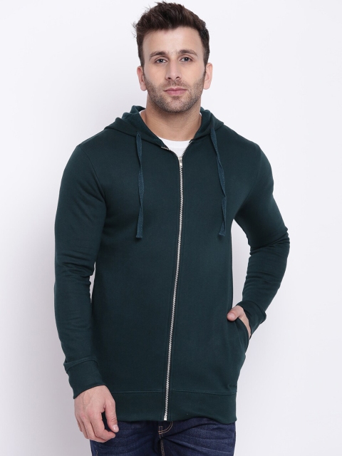 

GRITSTONES Men Green Solid Lightweight Tailored Jacket