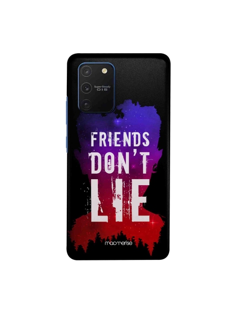 

macmerise Blue & Red Friends Dont Lie Samsung Galaxy S10 Lite Back Cover