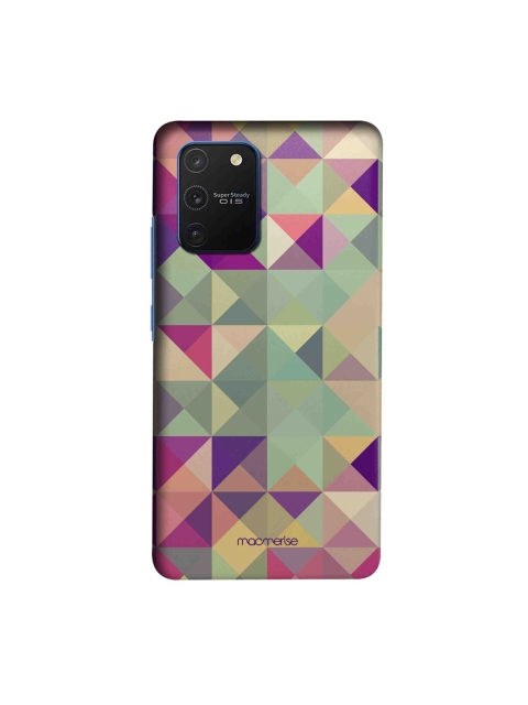 

macmerise Green & Purple Kaleidoscope Samsung Galaxy S10 Lite Back Cover