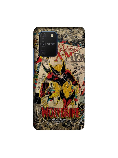 

macmerise Beige & Yellow Marvel Comics Wolverine Samsung Galaxy S10 Lite Back Case